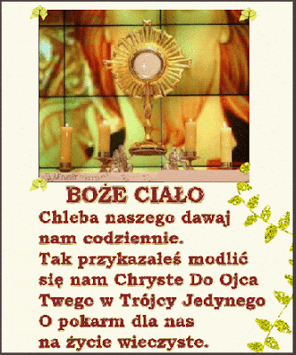 Chleba naszego dawaj nam codziennie. Tak przykazałeś
